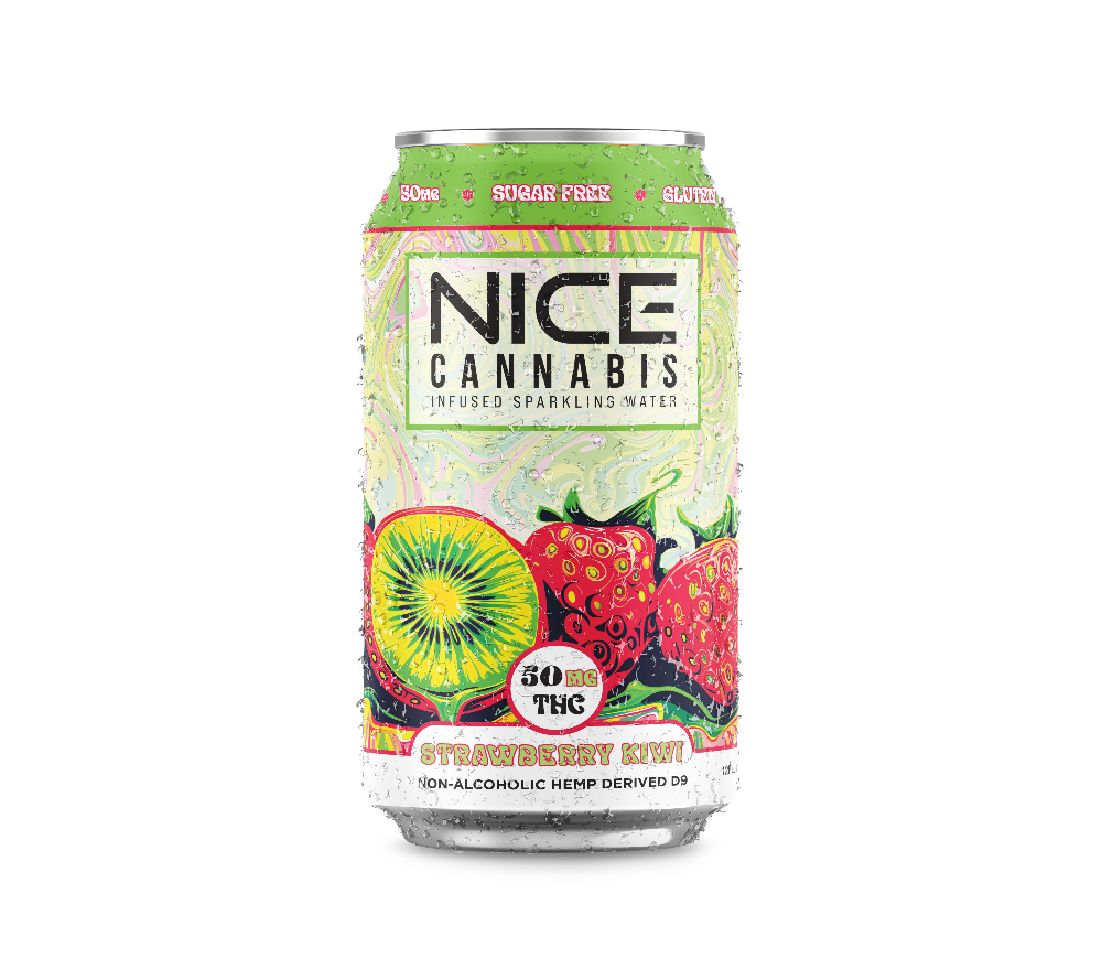 50mg Strawberry Kiwi Seltzer